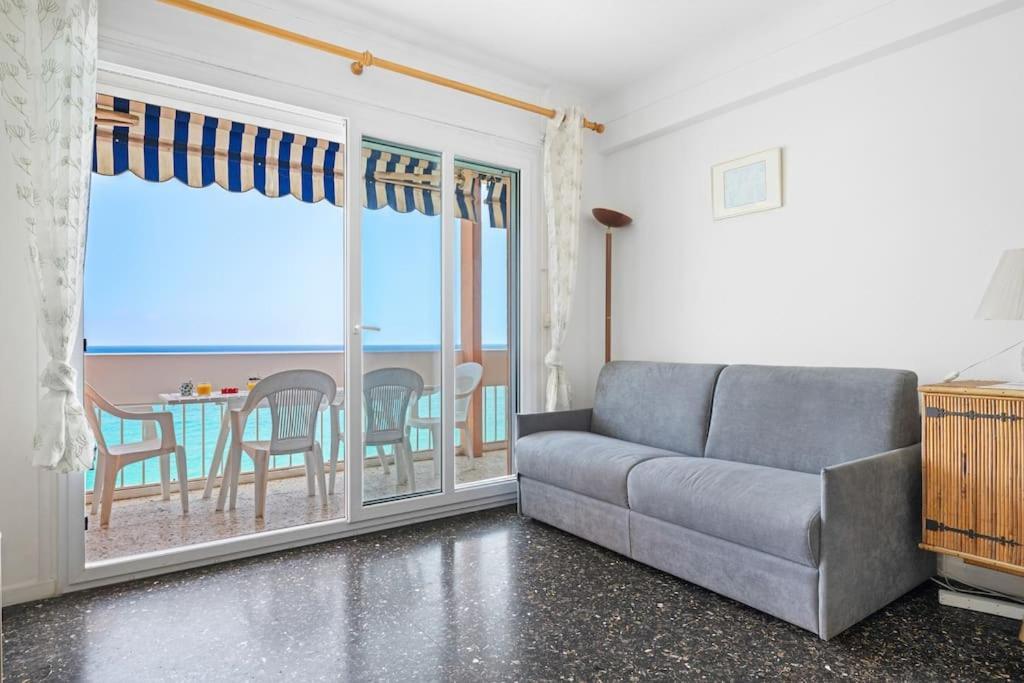 Le Panorama -Vue Exceptionnelle - Dernier Etage - Front De Mer Menton Bagian luar foto