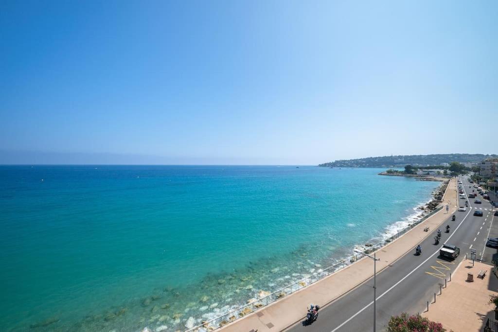 Le Panorama -Vue Exceptionnelle - Dernier Etage - Front De Mer Menton Bagian luar foto