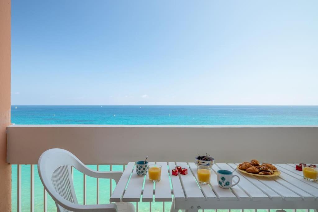 Le Panorama -Vue Exceptionnelle - Dernier Etage - Front De Mer Menton Bagian luar foto