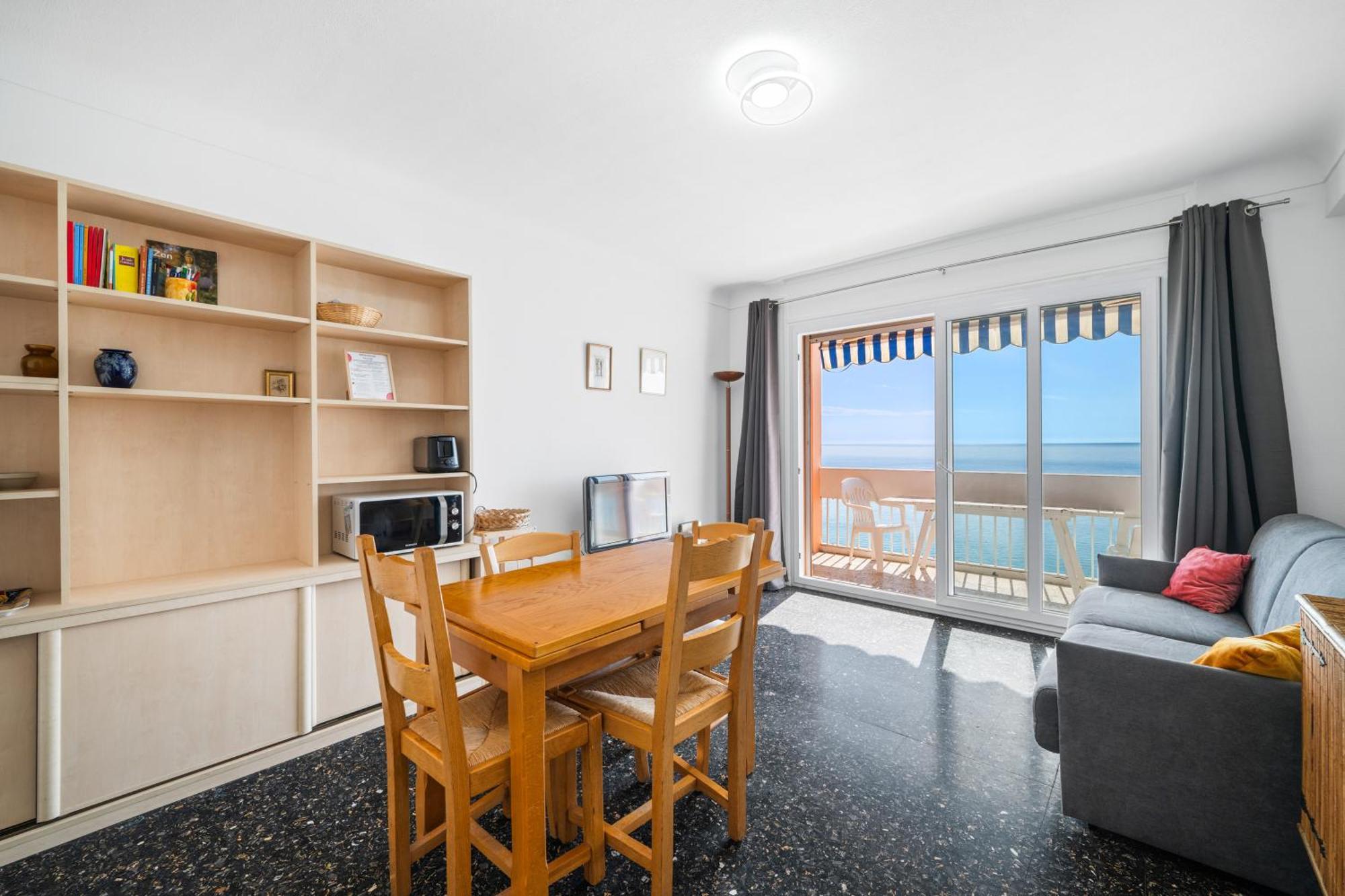 Le Panorama -Vue Exceptionnelle - Dernier Etage - Front De Mer Menton Bagian luar foto